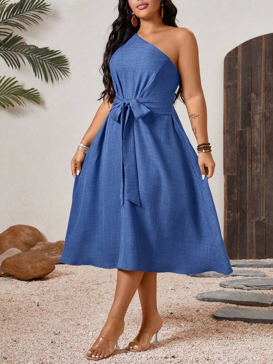 Breezaya Plus Size Women's Solid Color Woven Sleeveless Spaghetti Strap ...