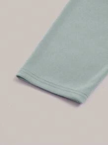 2pcs/Set Plus Size Women Floral Print Bodycon Dress & Solid Cardigan Set