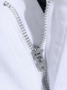 Manfinity EMRG Men's Casual Denim Jeans, Suitable For Summer - White - View 7