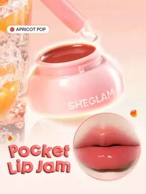 SHEGLAM Hydra Jelly Pocket Bálsamo labial-Apricot Pop Marca Belleza Maquillaje Cosmético para Mujeres Niñas Perfecto para Otoño Invierno Ideal para Y2K Elegante Moda Adecuado para Cumpleaños Navidad Presente Fiesta Listo Mejor Color