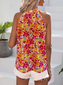 Breezaya Sleeveless Minimalist Fashion Shirt, Suitable For Summer - Multicolor - View 2