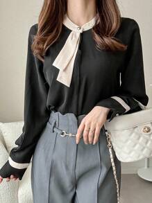 FRIFUL Women's Long Sleeve Shirt, Minimalist & Fashion, Suitable For Summer