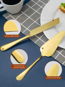 蛋糕刀抹刀套装酒店西餐厅蛋糕烘焙奶油刀抹刀 - 黑色 - 查看 8