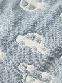 Cozy Pixies 1pc Oeko-Tex Certified Cartoon Car Print Soft And Comfortable Baby Sleep Sack For Spring/Summer - Multicolor - View 9