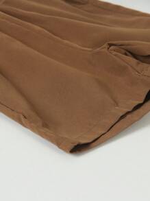 SHEIN Toddler Boys Vintage Casual Printed Shirt With Matching Vintage Sporty Shorts Set, Comfortable And Fashionable For Summer Outings - Multicolor - View 4