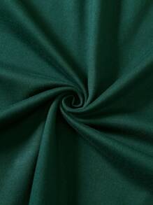 SHEIN LUNE Western Style Boots Printed Summer Crew-Neck T-Shirt Graphic Tees Women Tops - Dark Green - View 6