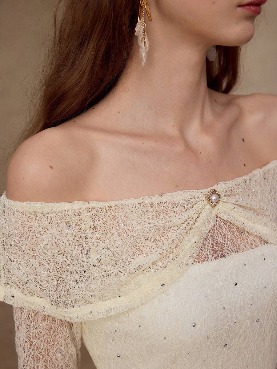 MOTF PREMIUM PRZEŹROCZYSTY TOP O DOPASOWANYM DO CIAŁA - Morela - Zobacz 2