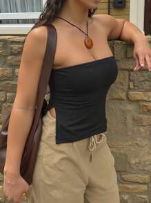 INAWLY 大码纯色吊带背心，简约时尚，适合夏季