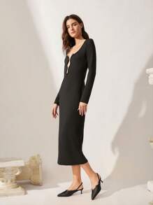 CUCCOO CHICEST Women's Black Pointed Toe Elegant Work High Heels - Black - View 7