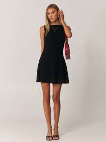 Forever 21 春夏女士浪漫/舞会/正式/生日/90 年代服装/商务休闲/优雅/西部/外出/时尚/休闲/Y2k 服装/俱乐部/办公室/鸡尾酒会/复古/紧身连衣裙/狂欢节/有趣/优雅/老钱/街头服饰/度假/乡村音乐会服装/工作服/朴素/春假/单身女郎/音乐会/坏人/基本款/毕业/ A 字裙/黑色迷你连衣裙 - 黑色 - 查看 4