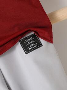 SHEIN Playful Pals Baby Boy Casual Simple Cute Dinosaur Print Short Sleeve T-Shirt And Solid Color Elastic Waist Pants 2 Pieces Outfit Set, Suitable For Summer Outdoor Wear Boy Toddler Clothes Boy Infant Clothes Boy Clothes Toddler - Multicolor - View 7