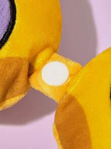 Nick 90s X SHEIN Cute Cartoon Embroidery U-Shaped Neck Pillow, Soft Material, Essential For Travel, Office, Outdoor