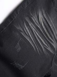 Manfinity Homme Men's Casual Distressed Pocket Denim Shorts
