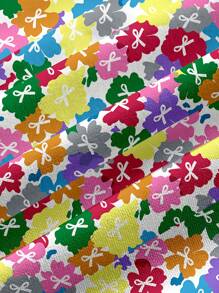 PopScrub Casual Minimalist Bow Design Scrub Uniform Top - White - View 3