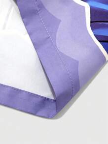 Manfinity EMRG 大码男士圣母玛利亚印花衬衫 - 彩色 - 查看 4