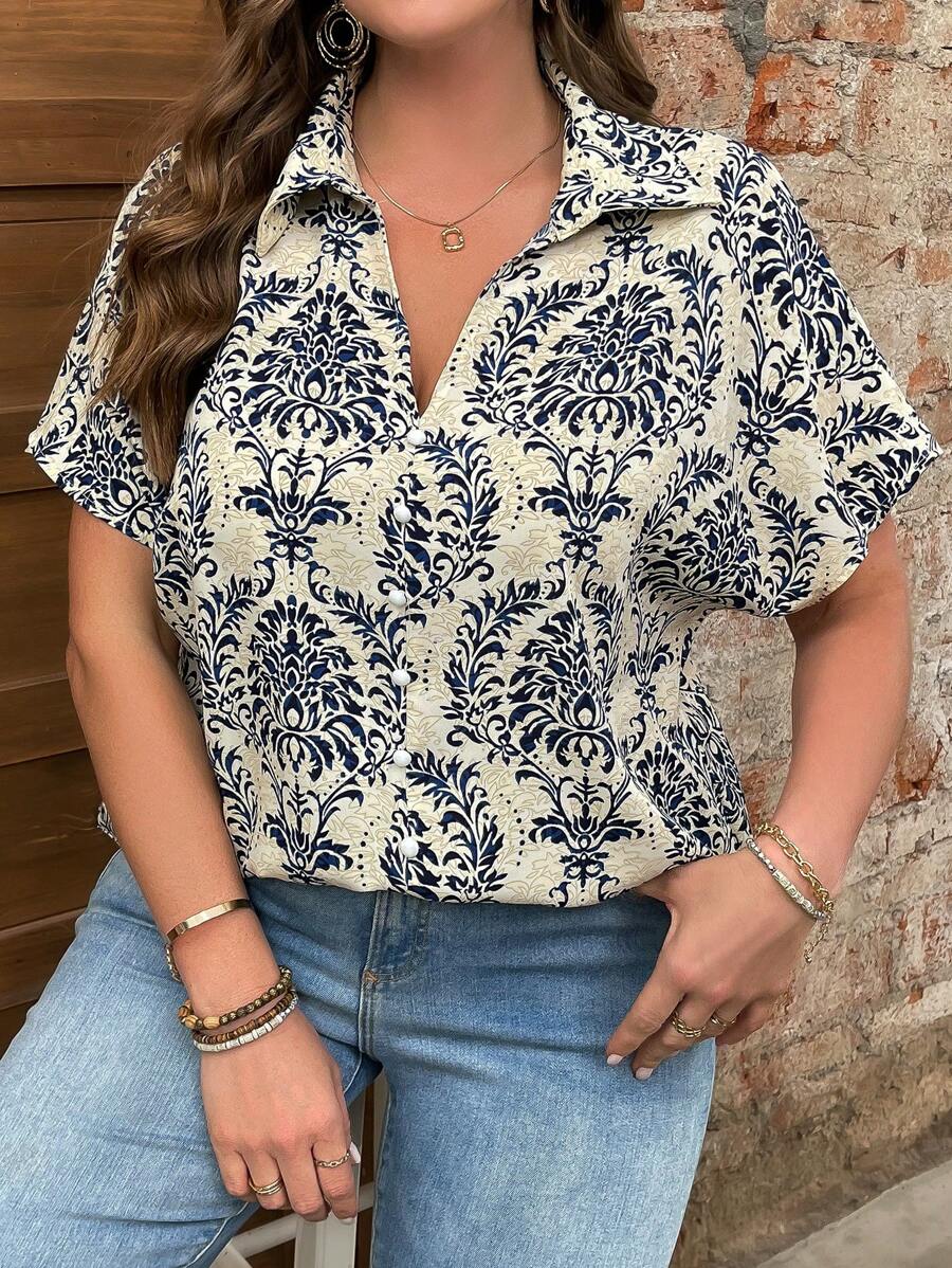 SHEIN LUNE Abito lungo elegante da sera, comodo e fresco, per il relax estivo delle donne, adatto per la Festa di San Patrizio, la Primavera e lo stile bohémien - Multicolore - Visualizzare 1