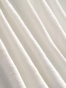 Breezaya Plus Size Women Solid Color Ruffle Hem Camisole Top - White - View 4