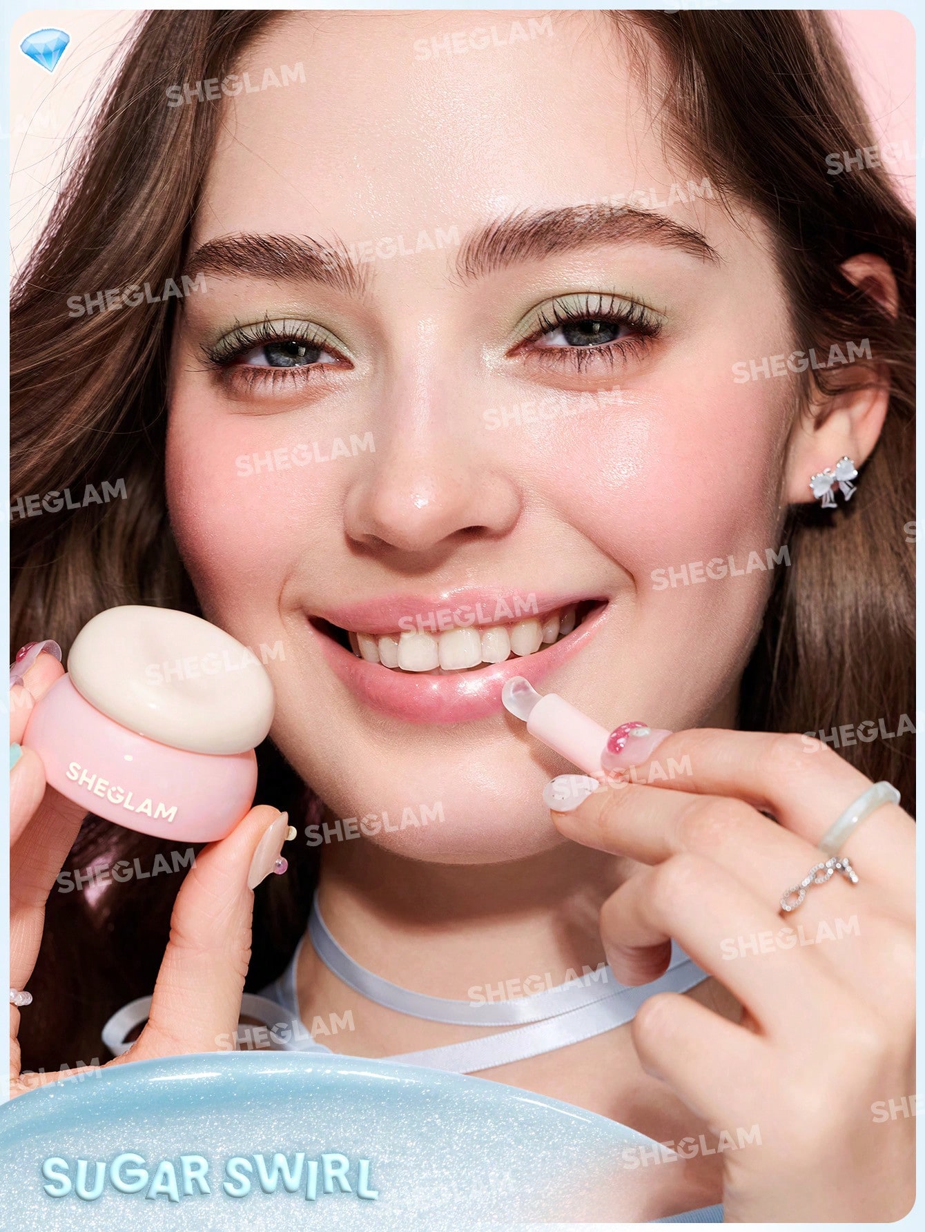 SHEGLAM Hydra Jelly Pocket بلسم شفاه-Sugar Swirl ر...