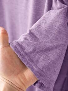 EMERY ROSE 大码吊带背心和背心套装，简约时尚，适合夏季 - 淡紫色 - 查看 6