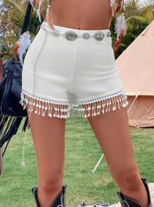LanaWest Women Simple And Fashionable Shorts, Suitable For Summer