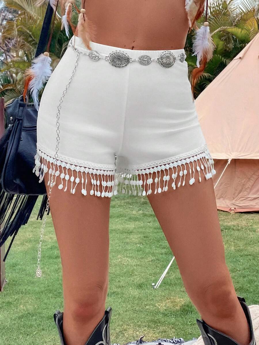 LanaWest Women Simple And Fashionable Shorts, Suitable For Summer
