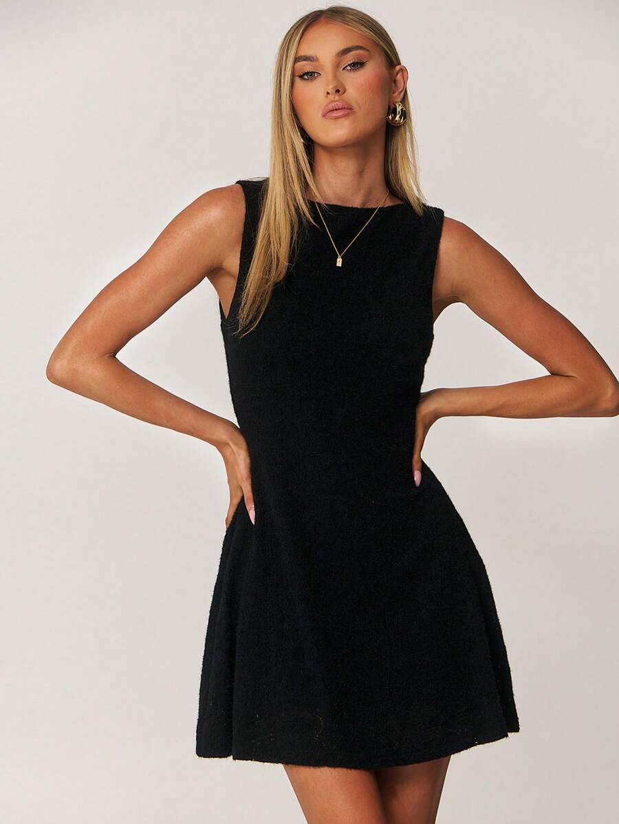 Forever 21 春夏女士浪漫/舞会/正式/生日/90 年代服装/商务休闲/优雅/西部/外出/时尚/休闲/Y2k 服装/俱乐部/办公室/鸡尾酒会/复古/紧身连衣裙/狂欢节/有趣/优雅/老钱/街头服饰/度假/乡村音乐会服装/工作服/朴素/春假/单身女郎/音乐会/坏人/基本款/毕业/ A 字裙/黑色迷你连衣裙 - 黑色 - 查看 1