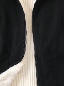 Chaqueta acolchada casual y cálida para niños pequeños, adecuada para niños de 4 a 7 años para usar en otoño, invierno y primavera