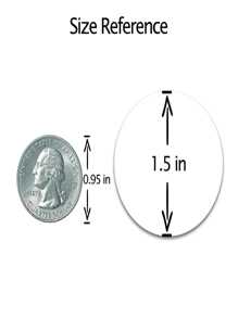 Personalized Thank You Stickers - Set Of 324 Custom Thank You For Your Order Stickers, Self Adhesive Flat Sheet 1.5 Inch Round Labels For Small Business Packaging - Multicolor - View 5