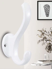 SHEIN Minimalist Single Coat Hook, Simple Wall Mounted Hooks For Entryway, Closet, Bedroom, Bathroom, Gold Color Clothes Hanger Hook Home Room Decor Organization And Storage