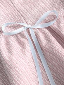 Sweetra 女式拼色露肩蝴蝶结A字迷你连衣裙，可爱公主风，适合春夏生日派对