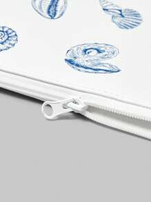 ROMWE Fairycore 1pc Shell Shaped White Women Daily Clutch Bag - White - View 5