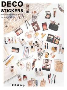 40入組混合圖案隨機貼紙 - 彩色 - 查看 1