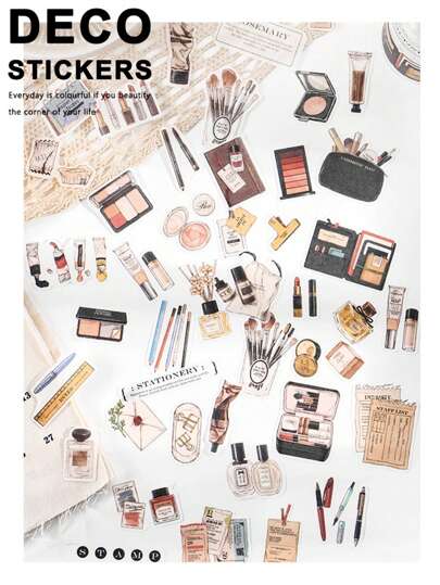 40pcs Mixed Pattern Random Sticker