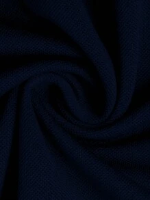 Camiseta polo con cuello de botones para hombre con gráfico de escudo