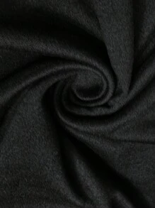 SHEIN Privé Plus Size Women Contrast Lace Short Sleeve Basic T-Shirt - Black - View 6