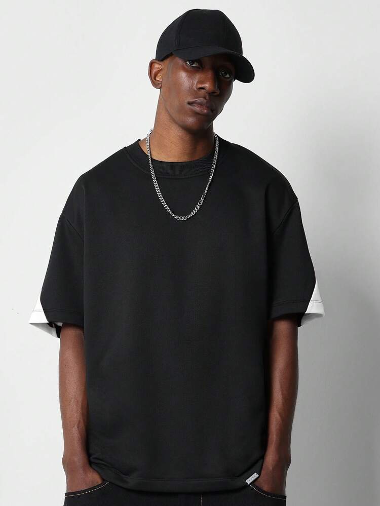 SUMWON Streetwear Brooklyn Urban T-Shirt Oversized Graphic Back Print Varsity Style Letters Athletic Cut Casual Fashion Downtown Crew Neck Jersey