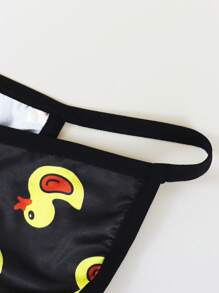 DrisQ DrisQ Tanga sexy y minimalista con diseño calado para hombres, ropa interior de moda - Multicolor - Ver 4