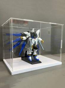 Display Case For Collectibles Assemble Clear Acrylic Box Alternative Glass Case For Display Action Figures Home Storage & Organizing Toys - Multicolor - View 1