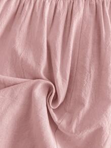 LMoss Kids LMoss Baby Girl Woven Embroidered Round Neck Ruffle Hem Dress With Diagonal Shoulder Bag,Sisters Outfit,Suitable For Spring And Summer