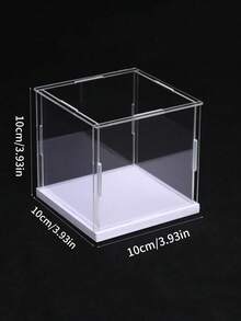 Display Case For Collectibles Assemble Clear Acrylic Box Alternative Glass Case For Display Action Figures Home Storage & Organizing Toys - Multicolor - View 6