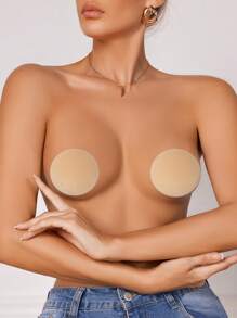 8pcs/Set Women Solid Color Anti-Flashing Casual Bra Covers