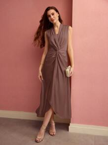 MOTF PREMIUM VESTIDO CON CREMALLERA TWIST