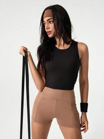 Tropiluxe Rippenstrick Tank Top