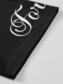 PAVTROS 男士超大双面图案宽松运动T恤男图案衬衫男图案T恤男图案T恤