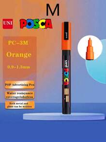 New Uni Posca Markers Pen Set PC-3M Waterproof Opaque Paint Pens Super Manga Graffiti Pen Art Supplies Stationery Back To School - Multicolor - View 5