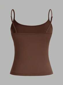 SHEIN EZwear 3 piezas Blusas sin mangas, cortas y sexys para mujer, aptas para el verano - Multicolor - Ver 8
