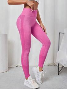 SHEIN Sports Simples Legging de desporto
