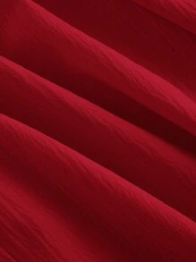 SHEIN MOD Asymmetric Shoulder Tie Bow Long Dress, Red, Suitable For Vacation, Casual, Wedding Season,Tea Party Dress,Summer Dresses For Women, Dreamy Romantic Elegant With Layered Ruffle Hem, Suitable For Dates, Parties, Holidays, Tea Parties, Birthday Occasions, Vacation Outfits Women, Red Dress, Elegant Dresses For Women, Party Dress, Beach Dress