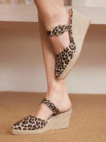 Styleloop Woven Rope Wedge Thick Bottom Sandals, Suitable For Party, Wedding, Everyday Wear, Vacation - Multicolor - View 2