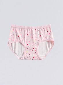 6 件套年轻女孩可爱卡通印花舒适内衣套装，时尚春夏季，适合幼儿/小女孩 - 彩色 - 查看 5